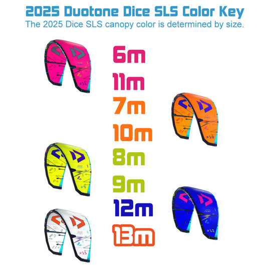 2025 Duotone Dice SLS-Color/Size Scheme
