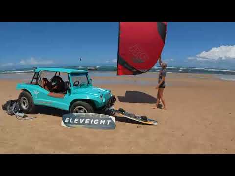 Load and play video in Gallery viewer, 2023 Eleveight RS V6 Kiteboarding Kite