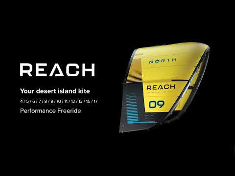 Load and play video in Gallery viewer, 2024 North Reach Kiteboarding Kite 10m USED