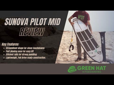 Load and play video in Gallery viewer, Sunova Pilot Mid Foilboard