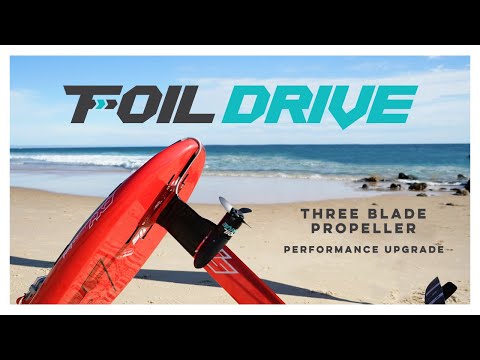 Load and play video in Gallery viewer, Foil Drive Three Blade Propeller Set