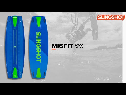 Load and play video in Gallery viewer, Slingshot Misfit V11 143cm Kiteboard - 1 LEFT