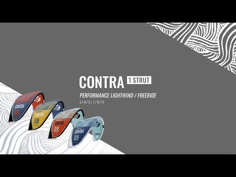 Load and play video in Gallery viewer, 2022 Cabrinha :02 Contra 1S Kiteboarding Kite