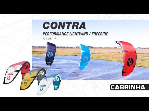 Load and play video in Gallery viewer, 2023 Cabrinha 03S Contra Aether Kiteboarding Kite