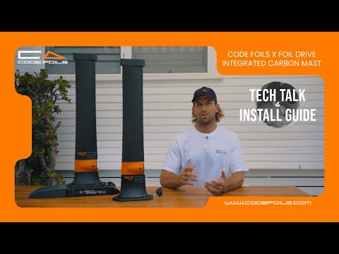 Load and play video in Gallery viewer, Foil Drive X Code Integrated Mast