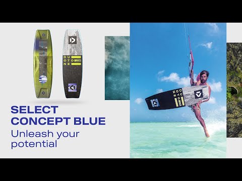 Load and play video in Gallery viewer, 2025 Duotone Select Concept Blue Kiteboard