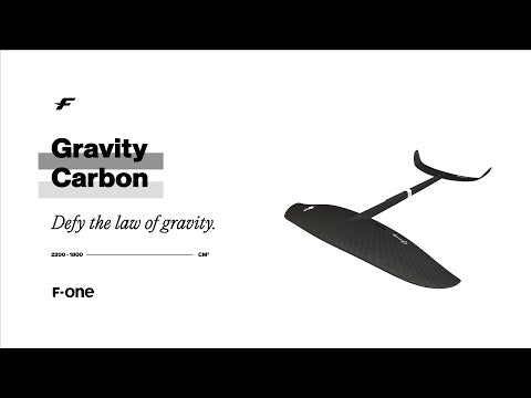 Load and play video in Gallery viewer, F-One Gravity 1500 Carbon V3 Foil Plane USED