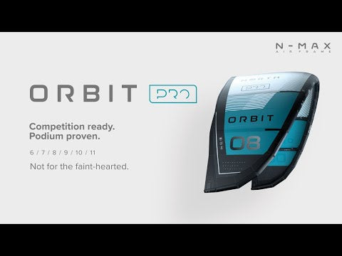 Load and play video in Gallery viewer, 2024 North Orbit Pro Kiteboarding Kite