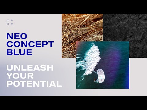 Load and play video in Gallery viewer, 2024 Duotone Neo Concept Blue Kiteboarding Kite