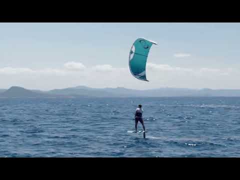 Load and play video in Gallery viewer, 2023 Eleveight RS+ V1 Kiteboarding Kite