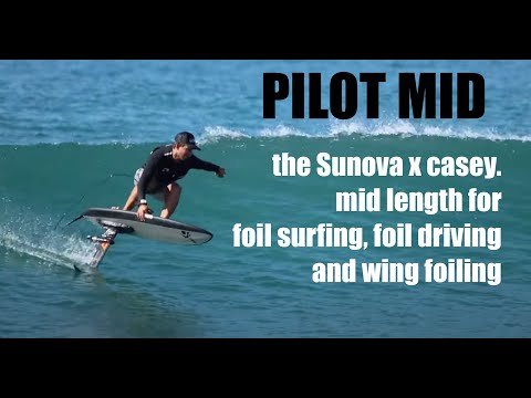 Load and play video in Gallery viewer, Sunova Pilot Mid Foilboard
