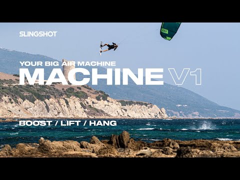Load and play video in Gallery viewer, Slingshot Machine V1 Kiteboarding Kite