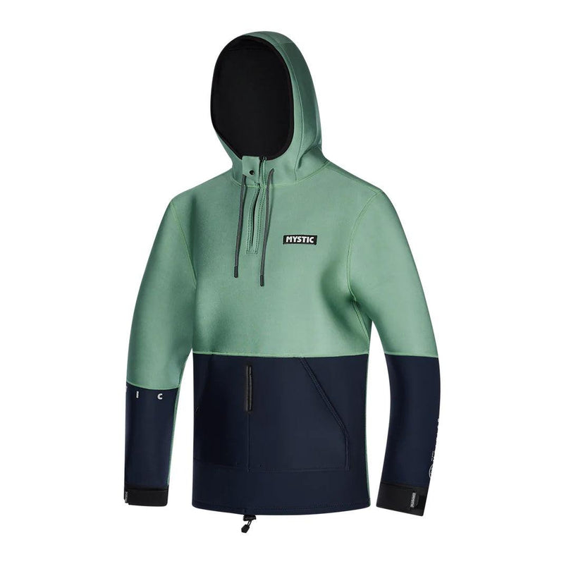 Load image into Gallery viewer, Mystic Voltage Sweat Night Blue Neoprene Hoodie