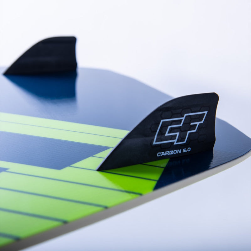 Load image into Gallery viewer, 2023 Crazyfly Acton Kiteboard Carbon 5.0 Fins
