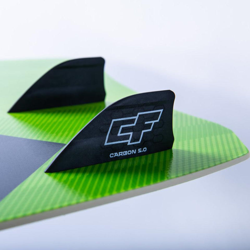 Load image into Gallery viewer, 2023 Crazyfly Cruiser LW Kiteboard Carbon 5.0 Fins