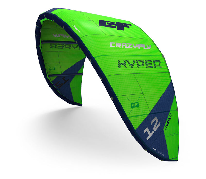 Load image into Gallery viewer, 2023 Crazyfly Hyper Kiteboarding Kite
