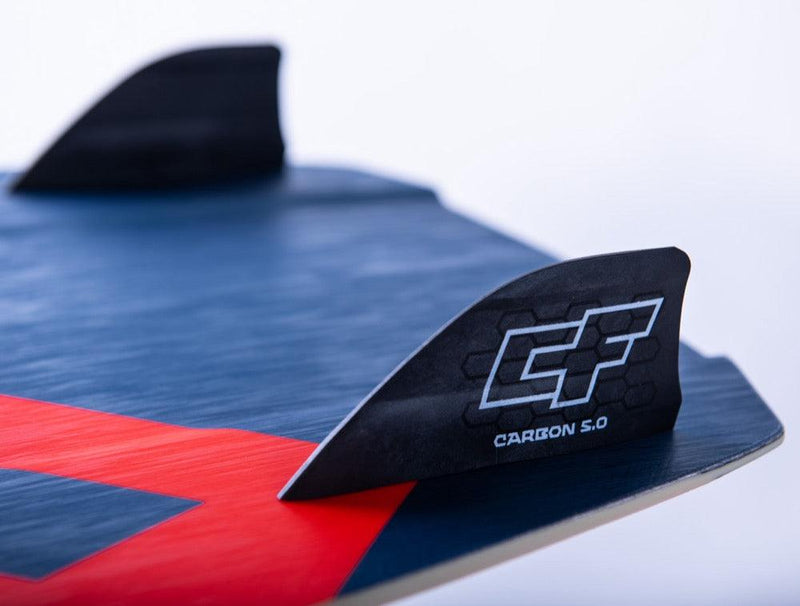 Load image into Gallery viewer, 2023 Crazyfly Raptor Kiteboard Carbon 5.0 Fins