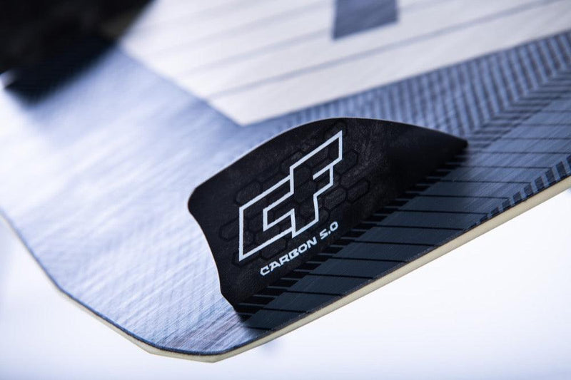 Load image into Gallery viewer, 2023 Crazyfly Raptor LTD Kiteboard Carbon 5.0 Fins