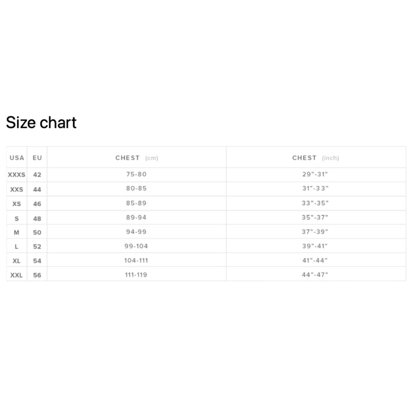 Load image into Gallery viewer, Mystic Check Out Impact Vest Size Chart
