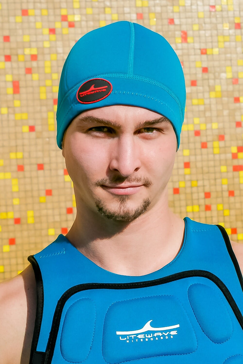 Load image into Gallery viewer, Litewave NeoDome Teal Beanie

