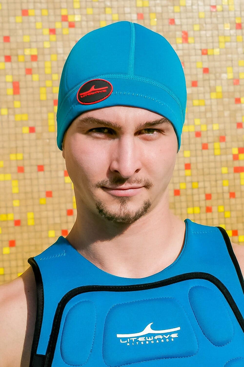 Load image into Gallery viewer, Litewave NeoDome Teal Beanie