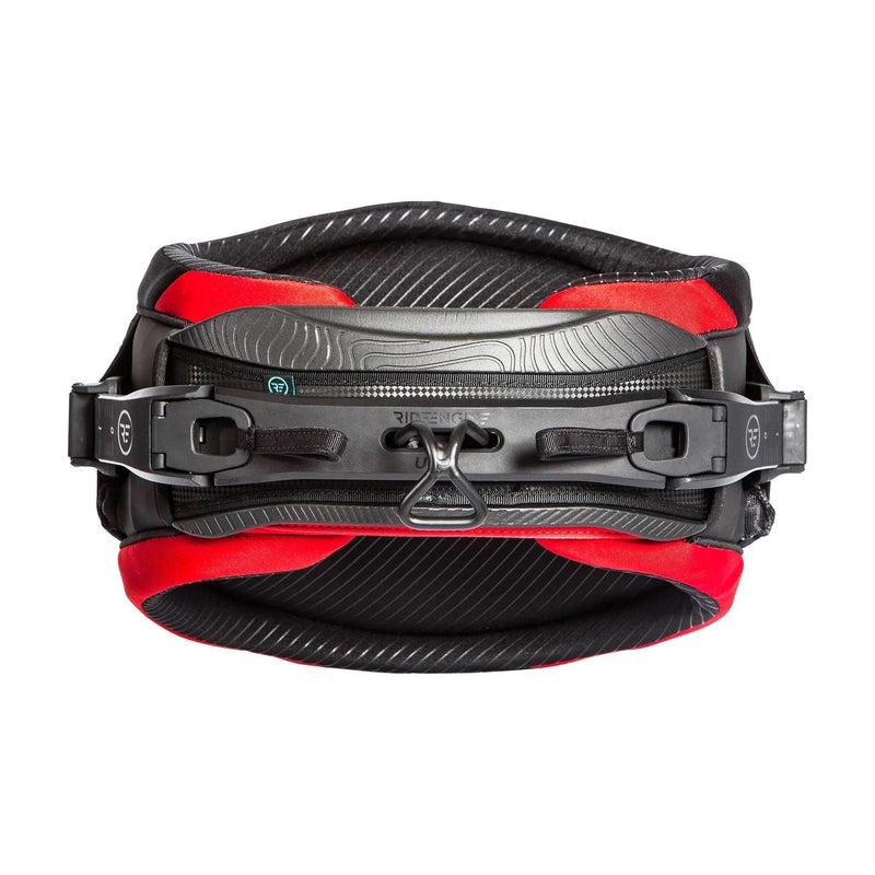 Load image into Gallery viewer, 2023 Ride Engine Elite Carbon V8 Kitesurfing Harness Race Red