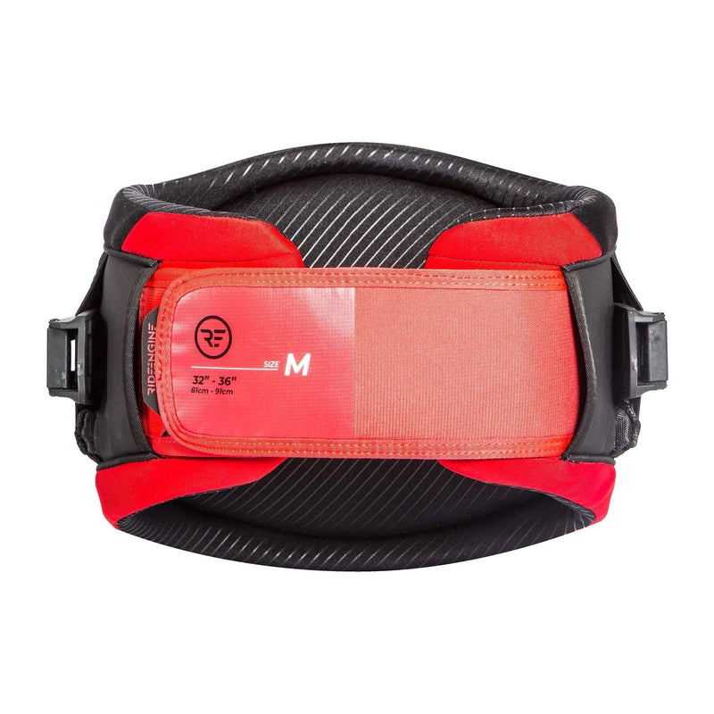 Load image into Gallery viewer, 2023 Ride Engine Elite Carbon V8 Race Red Waist Harness