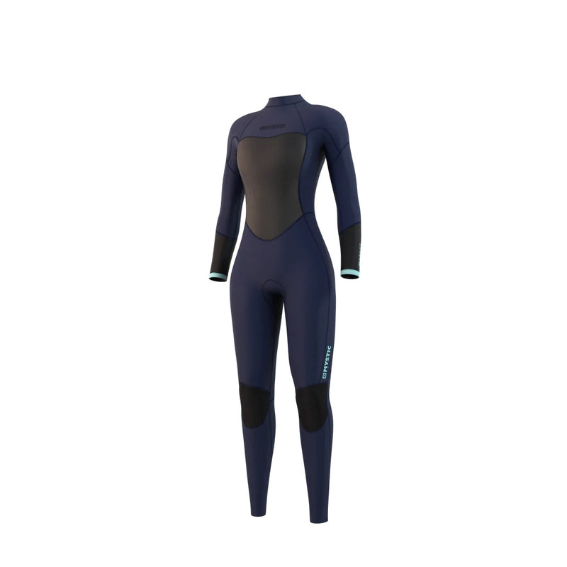 Load image into Gallery viewer, 2022 Mystic Brand 3/2 Back-Zip Flatlock Women&#39;s Wetsuit
