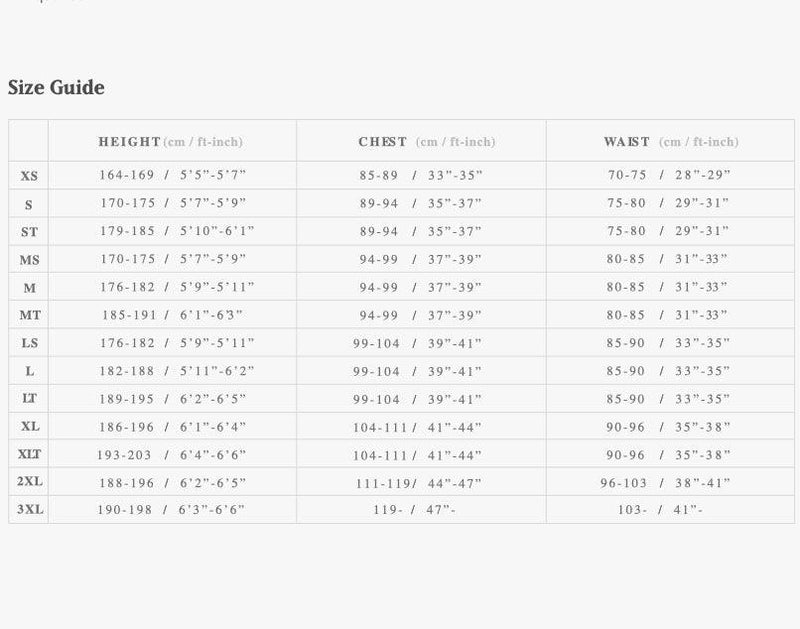 Load image into Gallery viewer, 2022 Mystic Marshall 5/3 Front-Zip Wetsuit Size Chart