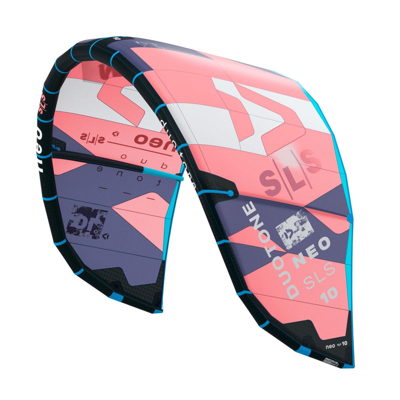 Load image into Gallery viewer, 2023 Duotone Neo SLS Kiteboarding Kite Coral-Red/Blue