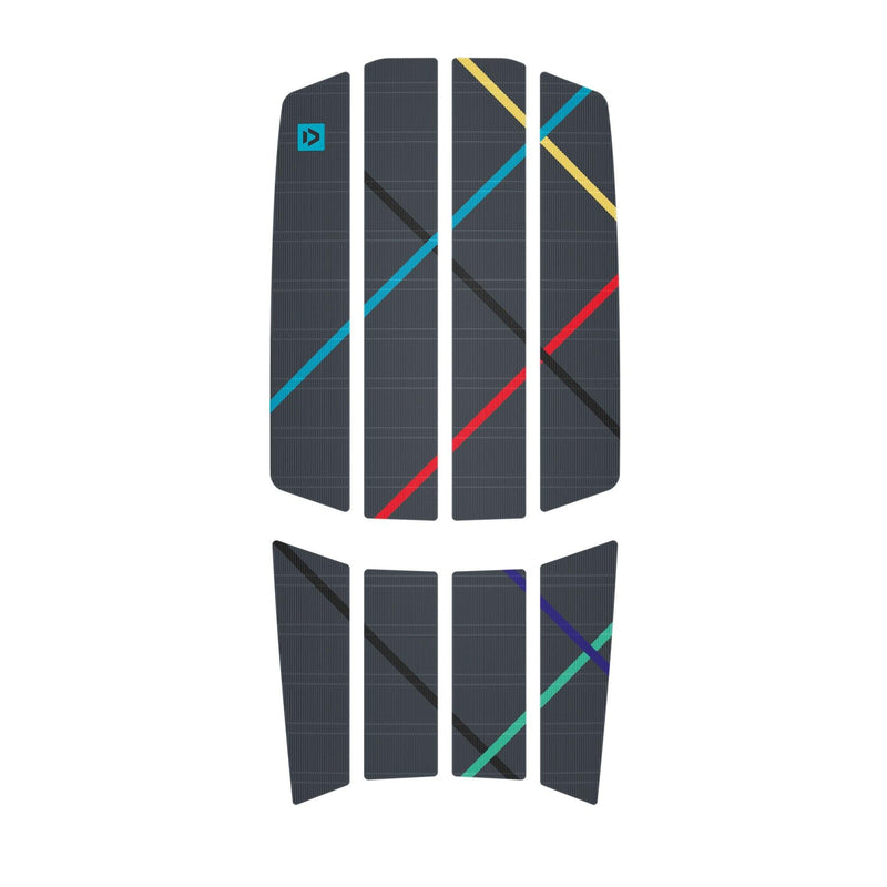 Load image into Gallery viewer, 2023 Duotone Traction Pad Team Front Dark Grey Stripes