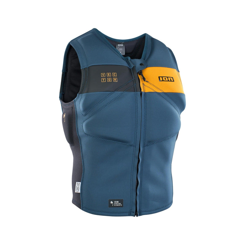 Load image into Gallery viewer, 2022 ION Vector Vest Amp Front-Zip Petrol