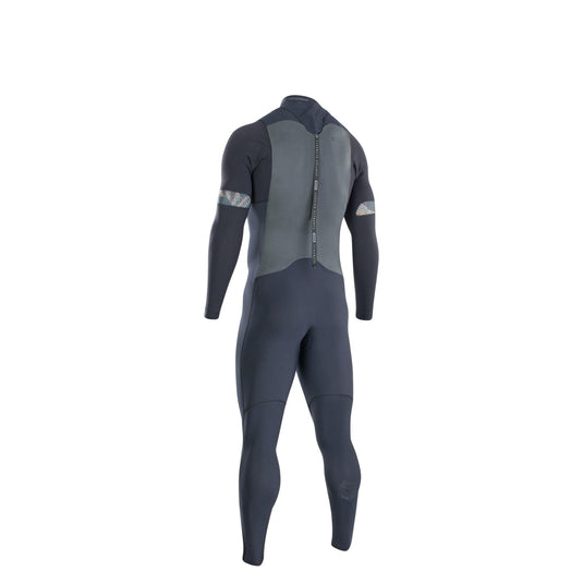 2022 Ion Seek Amp Semidry 5/4 Back-Zip Wetsuit Black