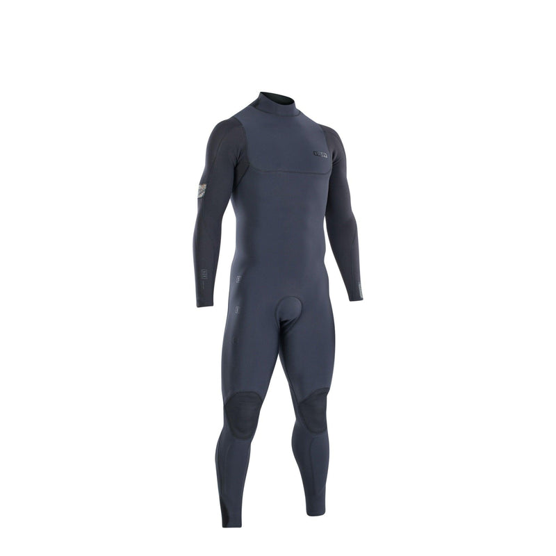 Load image into Gallery viewer, 2022 Ion Seek Amp Semidry 4/3 Back-Zip Wetsuit Black