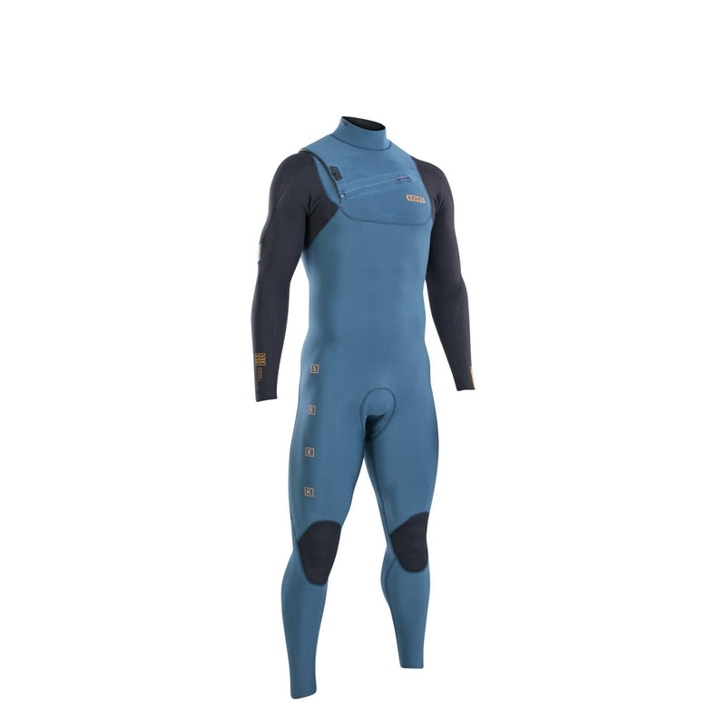 Load image into Gallery viewer, 2022 Ion Seek Amp Semidry 5/4 Front-Zip Wetsuit Petrol