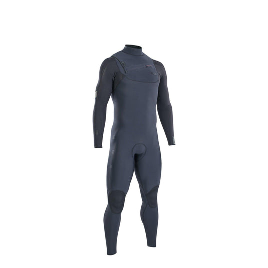 2022 Ion Seek Amp Semidry 5/4 Front-Zip Wetsuit Black