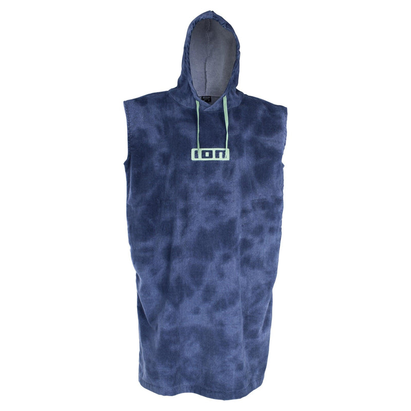 Load image into Gallery viewer, Ion Poncho Core Tiedye Blue
