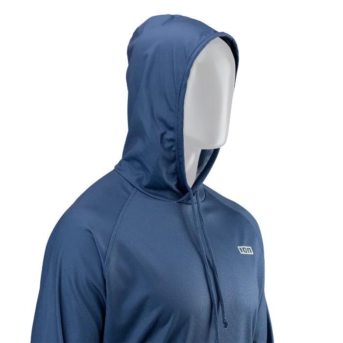 Load image into Gallery viewer, Ion Wetshirt Hood LS Salty Indigo