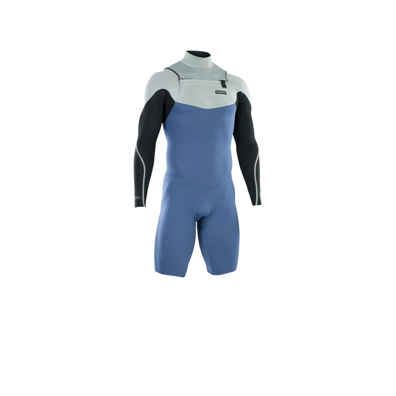 Load image into Gallery viewer, 2023 Ion Element 2/2 Shorty Longsleeve Front-Zip Wetsuit Cascade Blue
