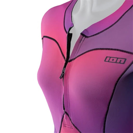 Load image into Gallery viewer, 2023 Ion Amaze Hot Shorty 1.5 Long Sleeve Front-Zip Female Wetsuit

