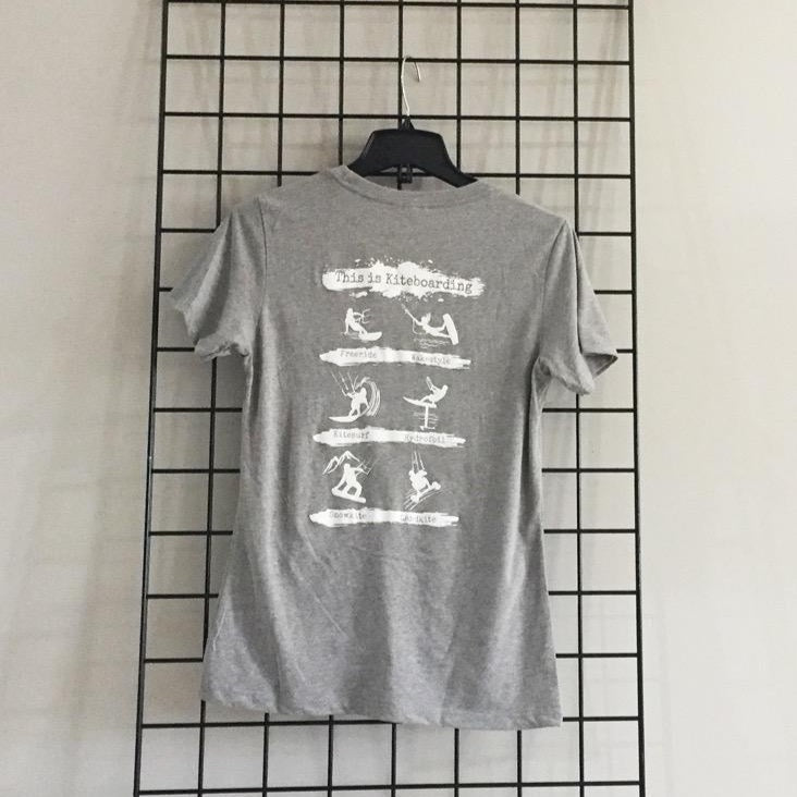 Load image into Gallery viewer, Light Grey Kiteboarding shirt
