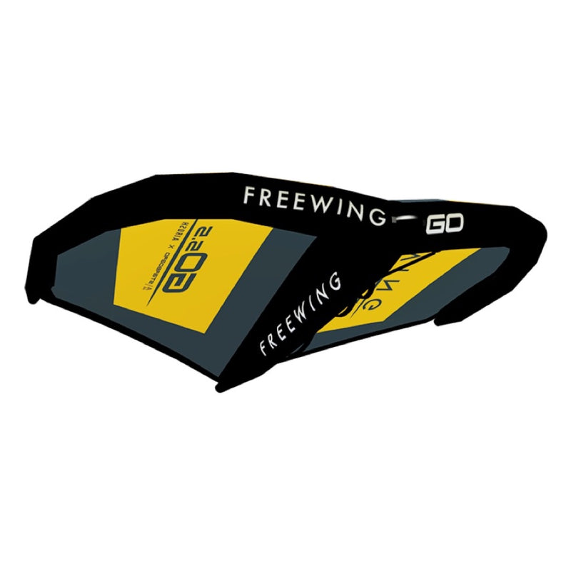 Load image into Gallery viewer, Airush FreeWing Go Foil Wing Gray Yellow
