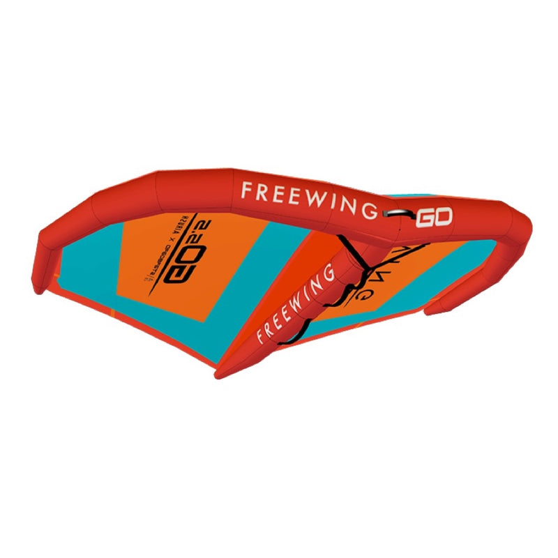 Load image into Gallery viewer, Airush FreeWing Go Foil Wing Teal Orange
