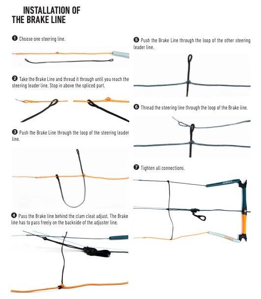 Load image into Gallery viewer, Flysurfer Connect2 Brake Line Installation Instructions