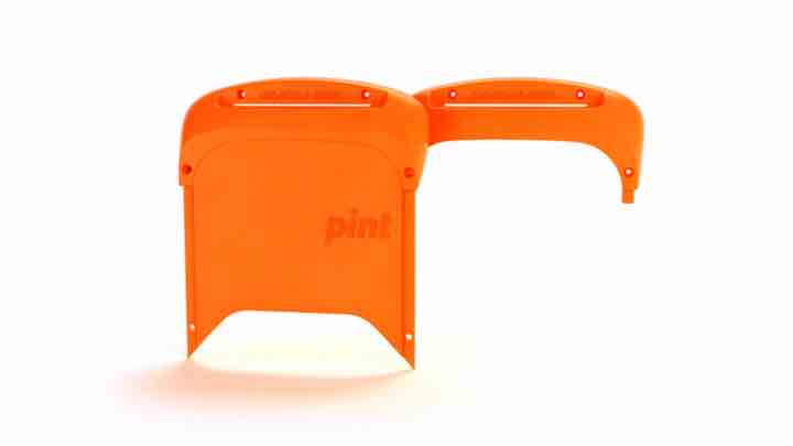 Load image into Gallery viewer, Fluorescent Orange Onewheel Pint Bumpers
