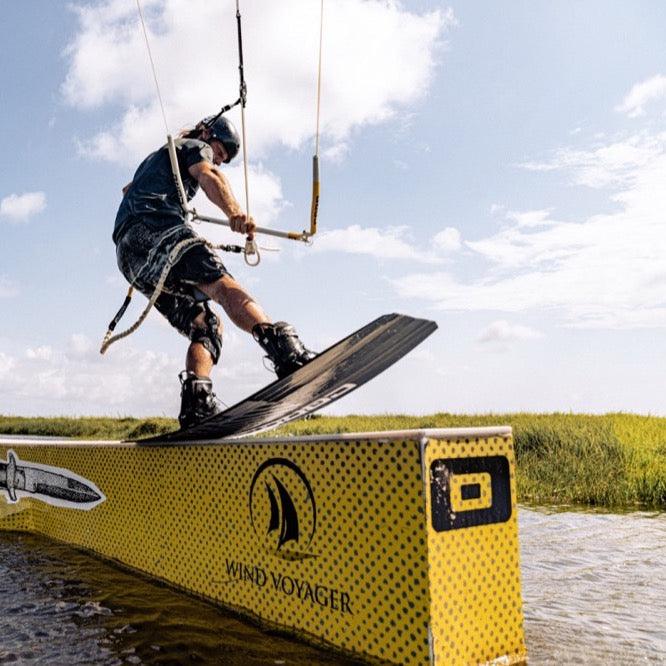 Load image into Gallery viewer, Core Bolt 4 Wakestyle Kitesurf Board-Action Shot
