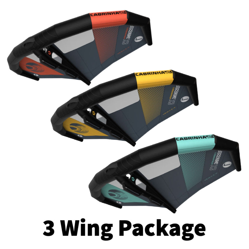 Load image into Gallery viewer, Cabrinha Crosswing X3 (3) Wing Quiver Package
