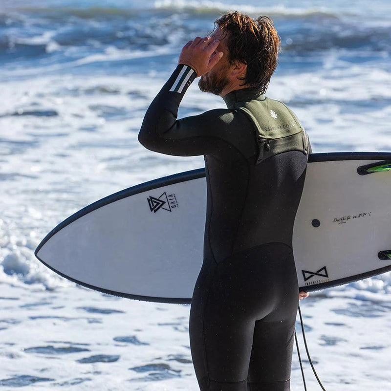 Load image into Gallery viewer, Saint Jacques Clovis Convertible Hooded Yamamoto 5/3 Front-Zip Kiteboarding Wetsuit