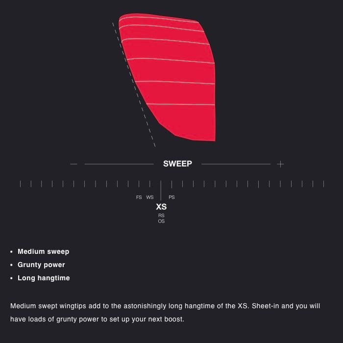 Load image into Gallery viewer, 2024 Eleveight XS V4 Kiteboarding Kite Sweep