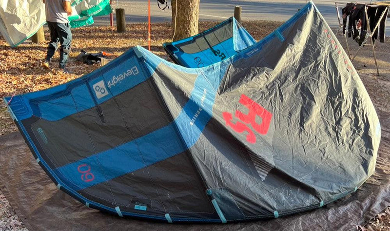 Load image into Gallery viewer, 2022 Eleveight RS V5 9m Kiteboarding Kite DEMO